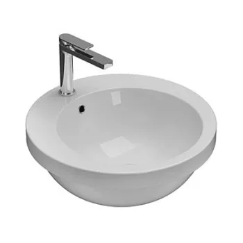 Раковина Globo Band Полувстраиваемая 50.50 цвет белый SAP50BI