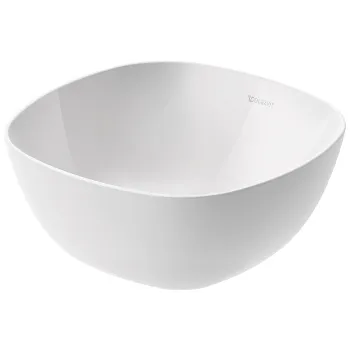 Duravit Aurena Раковина накладная 350 x 350 мм, без отв под смеситель,  сифон,Цвет: Белый глянец+HygieneGlaze