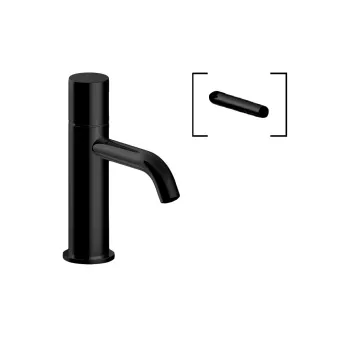 Смеситель для раковины Fantini Nostromo SMALL на 1 отверстие черный матовый 5013G904F