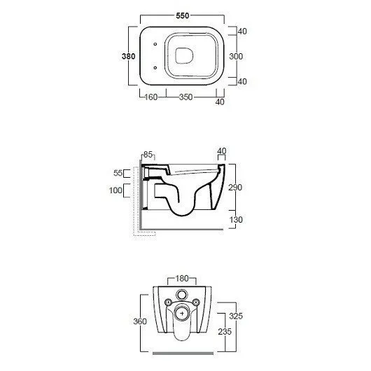Крышка сиденье для унитаза Simas Henges HE004 nero/cr с микролифтом черный