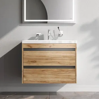 Тумба с раковиной AM.PM Pulse 75 M91-FHX0752OF-WCC0752WG