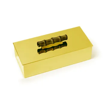 Контейнер с крышкой Bertocci Guccio 7хh8х23, золото 12649285000