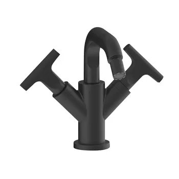 Смеситель для биде Fantini Sailing на 1 отв, Matt Gun Metal PVD 67 P5 J062WF