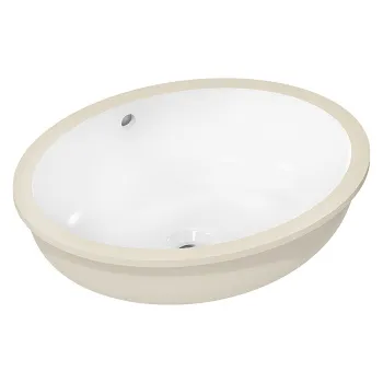 HG Xuniva D Раковина подстольная 450х350, с переливом, белый