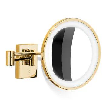 Зеркало косметическое Decor Walther  BS 40 LED 5x Золото 24 карата 124020