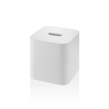 Коробка для салфетокмм Decor Walther Stone 974050 белый матовый