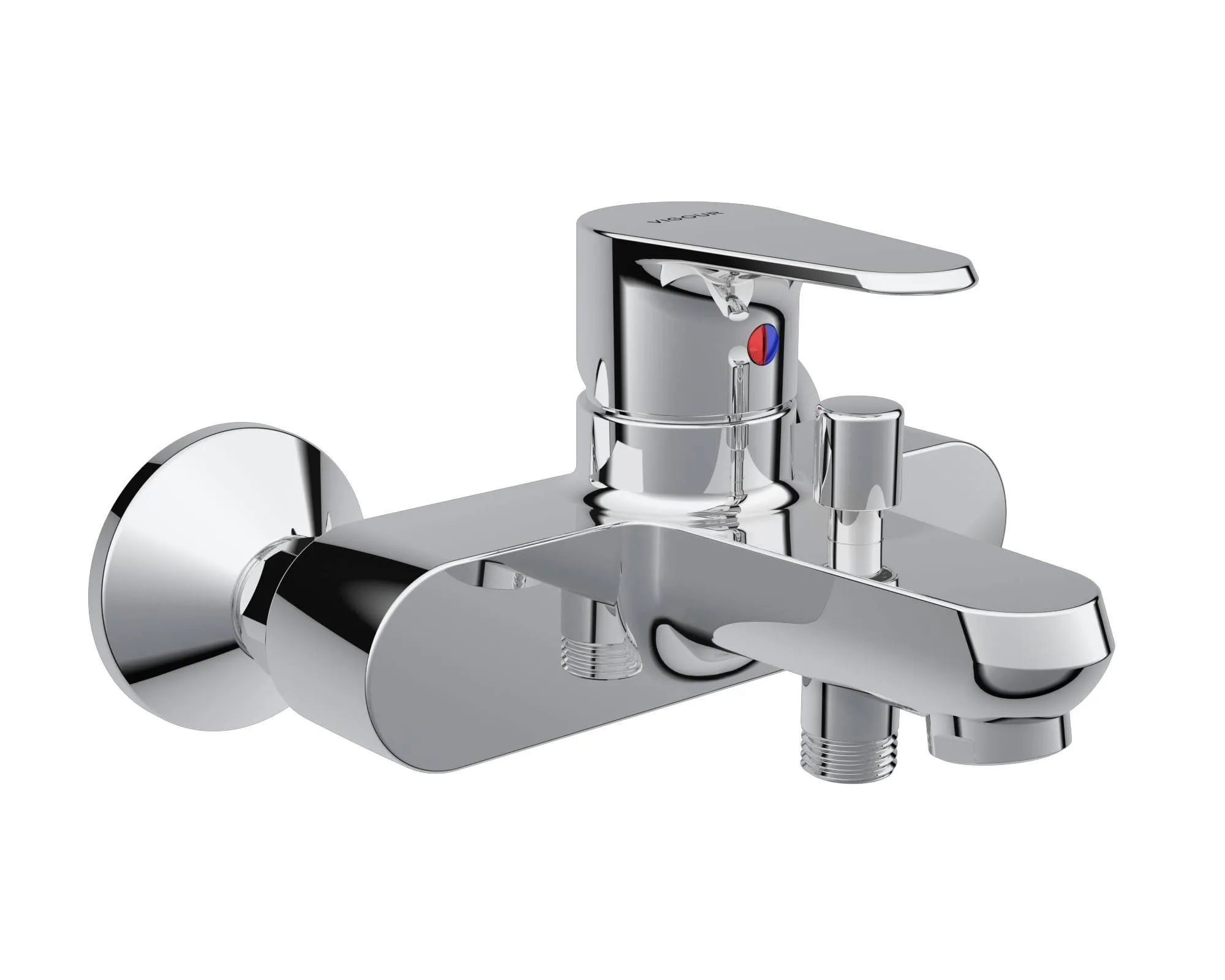 Смеситель для ванны, Vigour by GROHE, хром, 75144026