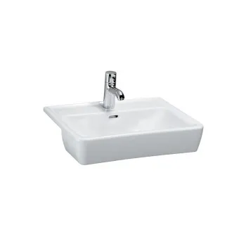 Laufen Pro A раковина полувстраиваемая 560x440x115 мм, три отверстия для смесителя, цвет белый (НЕ производится!)