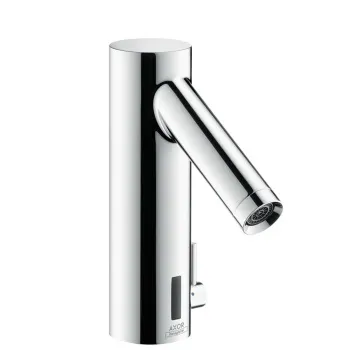 Электронный смеситель для раковины Axor Starck 10101000 с контролем температуры, хром