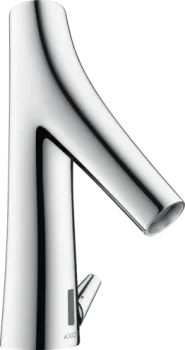 Электронный смеситель для раковины Axor Starck Organic 12171000 с регулировкой температуры, хром