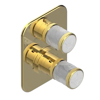 Смеситель для душа THG Hirondelles A4J-F01-5500BE polished gold