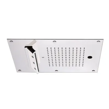 Переключатель Carimali MyDream c 1 кнопкой для хромотерапии из латуни, хром (со склада продаем в комплекте с душсистемами с литерой /S) 0P001-CR