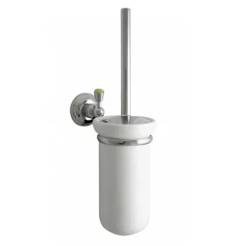 Ершик для унитаза подвесной Nicolazzi Onice хром/белый 1490CR09O