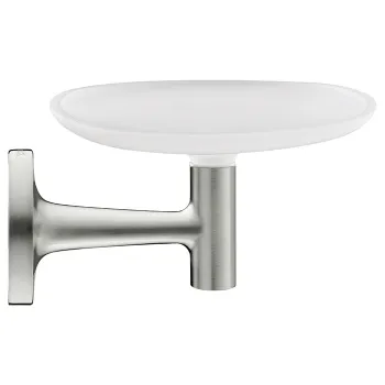 Duravit Starck T Мыльница настенная, цвет: Stainless steel Brushed