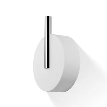 Крючок Decor Walther Stone 972754 белый / хром