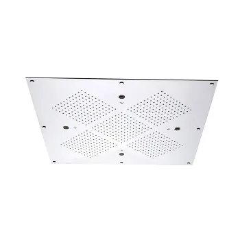 Встраиваемая в потолок мф система Carimali Mydream 610X610 605 форсунок, 4 режима воды, хром-я (тр-ся смеситель на 3 или 4 потока) хром 23052XN/S-CRX