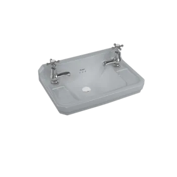 Подвесная раковина Burlington Bespoke/Colours B8 2TH GREY серый