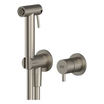 Смеситель с гигиеническим душем Remer X-style inox сталь нерж. SSX60P