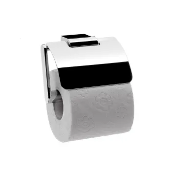 Держатель туалетной бумаги с крышкой Emco System2, хром 3500 001 06