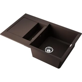 Мойка кухонная Omoikiri Sakaime 78-2-DC темный шоколад 4993198