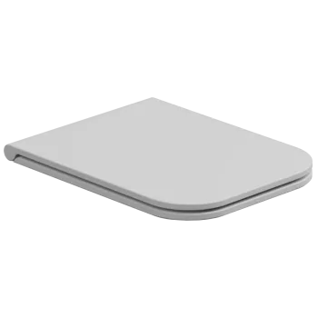 Крышка с сиденьем для подвесного унитаза с микролифтом GSG Ceramic Design Brio BRCOPRSLTICR001 белый матовый