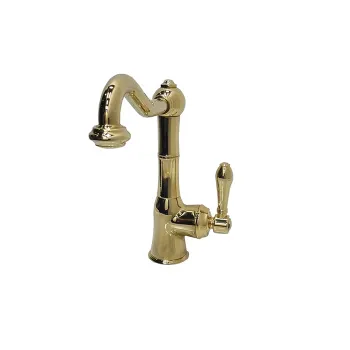 Смеситель для раковины с высоким изливом Gattoni Orta New 2741/27D0 NEW золото