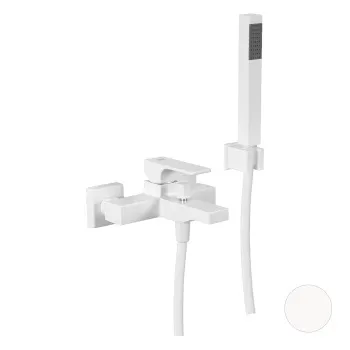 Смеситель для ванны Remer Absolute  белый матовый AU02BO