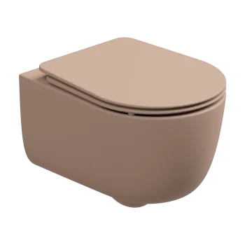 Чаша подвесного унитаза GSG Ceramic Design Hit! Cipria Matt HIWCSO032