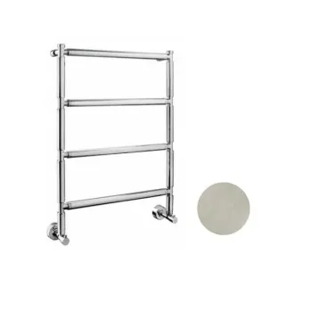 Полотенцесушитель водяной Margaroli Sereno 24425404SNN 85x61 никель