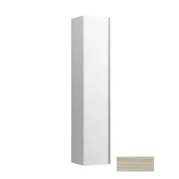 Laufen Base FOR INO высокий шкаф 350x330x1650 мм, 1 дверца, ручки из анодированного алюминия, петли слева, 1 фиксированная полка и 4 стеклянных, светл