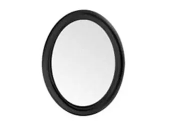 Зеркало для ванной Simas Lante LAS1 nero 90x62 см черный