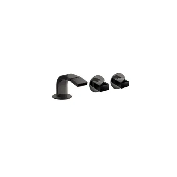 Смеситель для биде Fantini Venezia In 1 отв., с донным клапаном, излив 132, Matt Gun Metal PVD 29 P5 N511SB