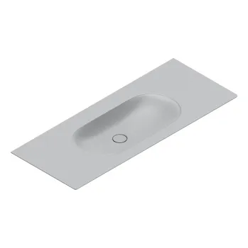 Раковина консоль Catalano Sfera 125x50, без отв, Cemento Satinato 521260023