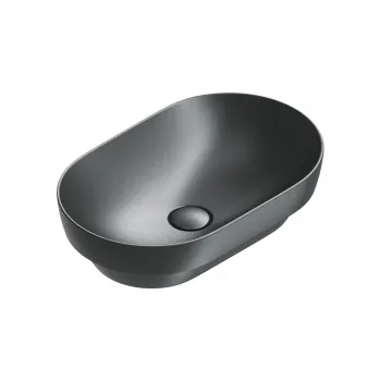 Раковина Catalano Sfera 55x35 встраиваемая, без отв, черный матовый 524550022