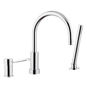 Смеситель для ванны Remer   набортный Minimal хром N07