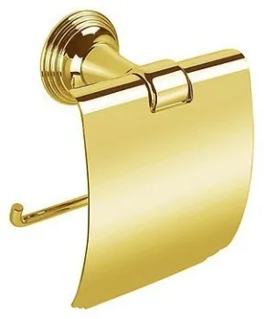 Держатель для бумаги с крышкой Colombo Hermitage PVD золото B3391.HPS