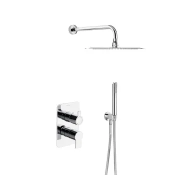 Смеситель для душа Ramonsoler RS-Q встраиваемый с тропическим и ручным душем K9315021