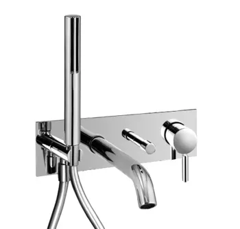 Смеситель для ванны Fantini Nostromo Встраиваемый наружная часть хром 5002E321B