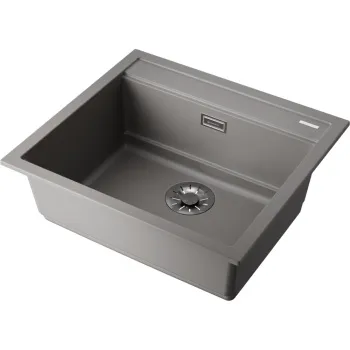 Мойка кухонная Omoikiri Kitagawa 57-GR leningrad grey 4993450