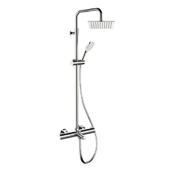 Душевая система Remer Elegance с изливом с термостатом хром (CR) EQ34A8CPUFS25G