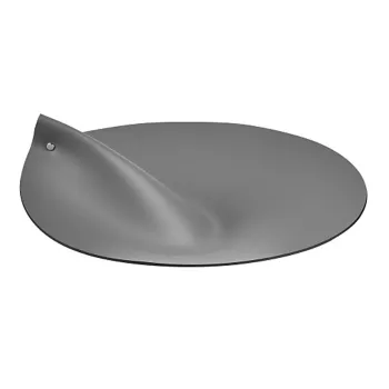 Крышка для корзины для белья ADJ D40, серый/черный 0044.03/01