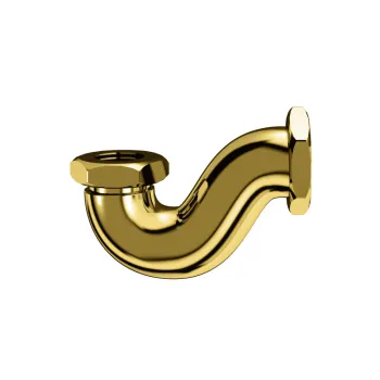 Сифон Burlington CW3 GOL золото