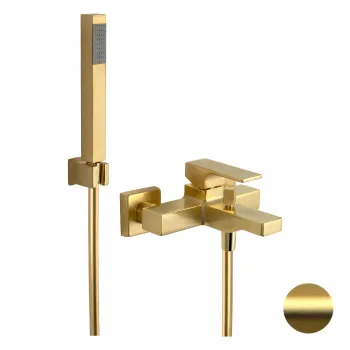 Смеситель для ванны Remer Absolute  золото брашированное AU02BG