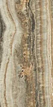 Керамогранит Rex Ceramiche Eccentric Luxe Caramel Glossy 9mm 60х120 778840