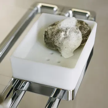 Axor Universal Полочка для душа/ванны для  настенного монтажа и монтажа на  рейлинге, подвесной, цвет: хром 42802000