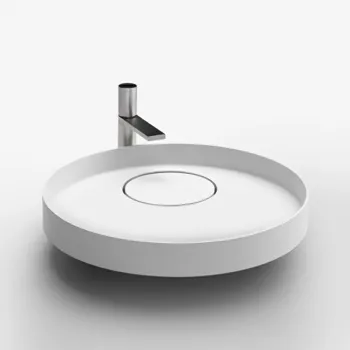 Накладная раковина Falper Eccentrico 560х560х140 CRISTALPLANT, WN10560000000