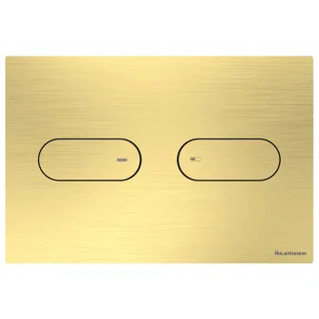 Смывная клавиша Artceram INOX золото брашированное PVD 710.000.BG