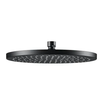 Верхний душ Keuco 59886370201 черный матовый