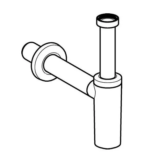 Сифон для раковины Geberit 151.034.21.1 хром