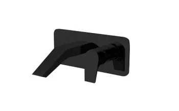 Смеситель для раковины Ramonsoler Urban Chic встраиваемый с каскадным изливом черный 212001NM